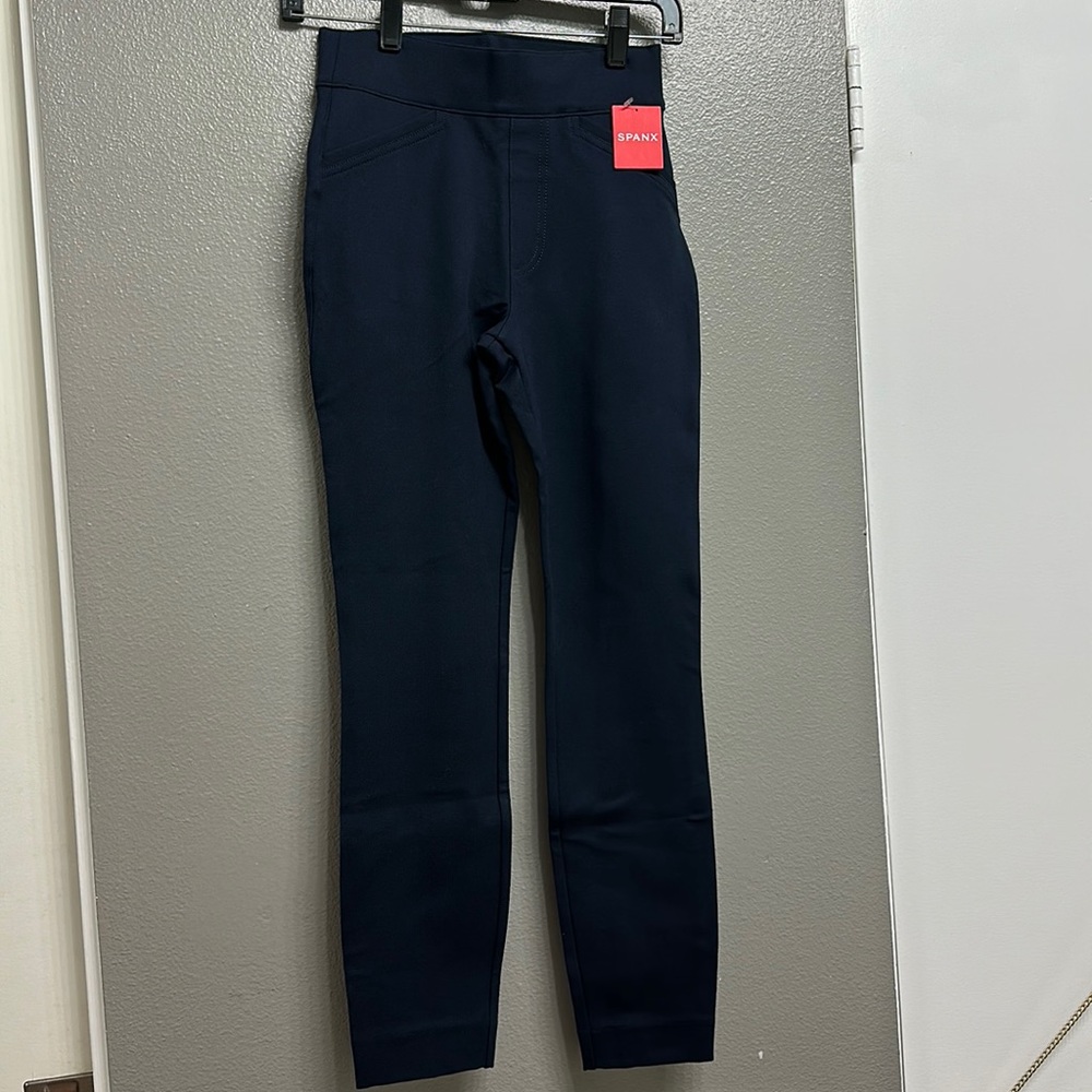 Spanx Perfect Pant new with tags Navy Blue